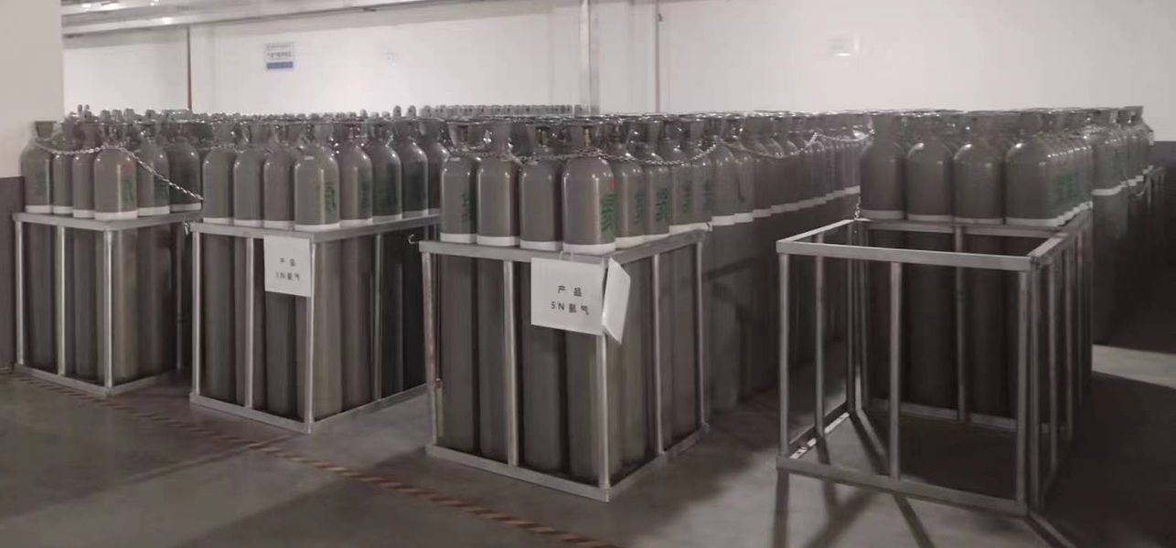 Yueyang Kaimeite Electronic Specialty Rare Gases Co., Ltd fabrikant productielijn